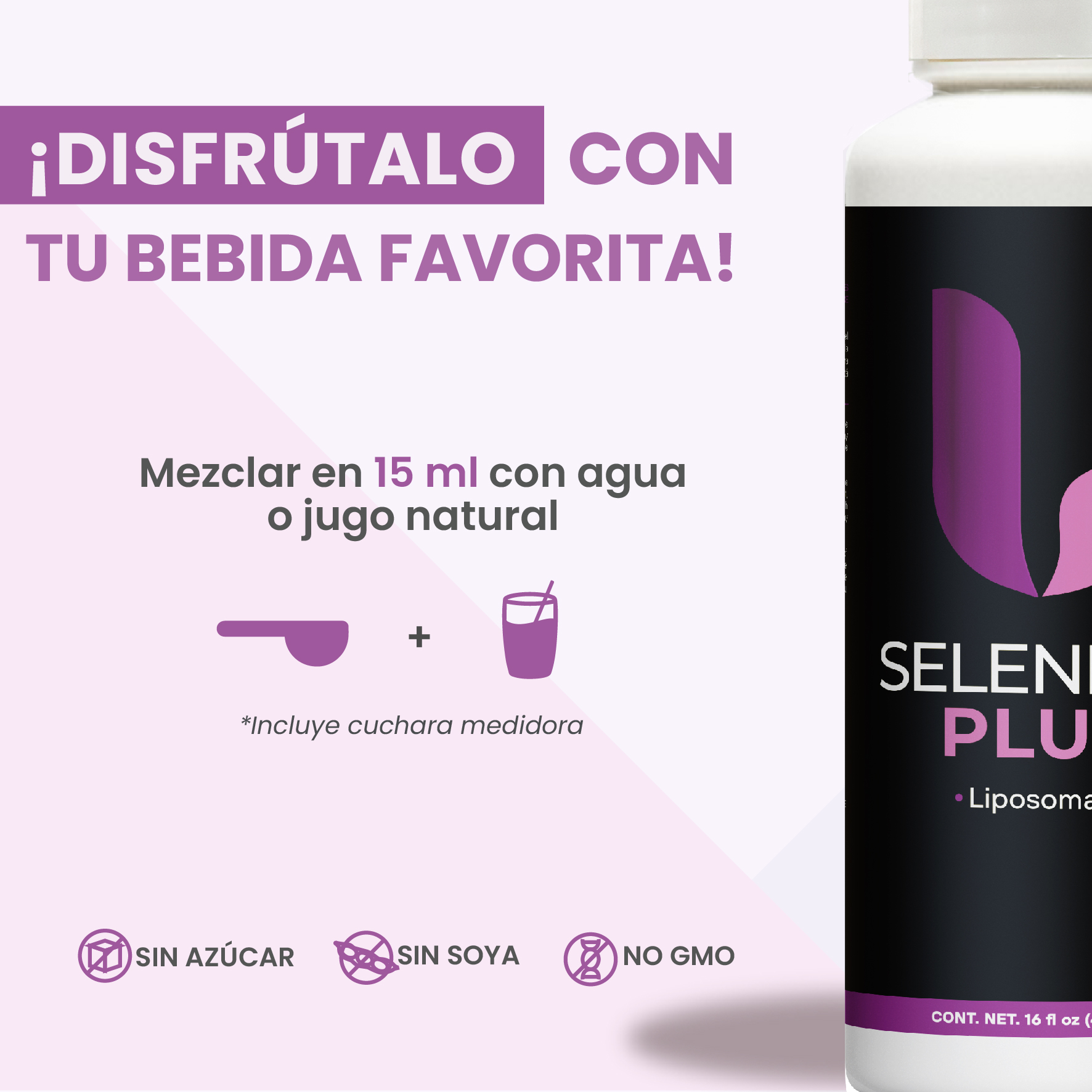 Selenio Fortalecido con Magnesio y Zinc 473mL - Image 6